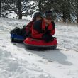 jízda na duších - snowtubing